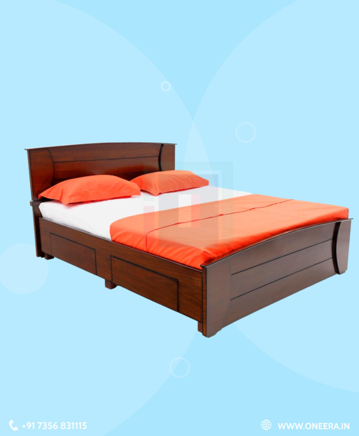 Oneera Royal Finish  Queen size Bed with storage