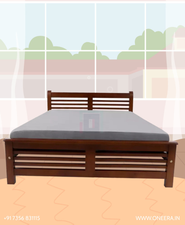 Oneera Neo Wooden king size cot