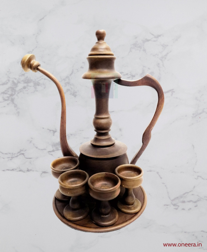 Oneera Wooden Classical Teapot set