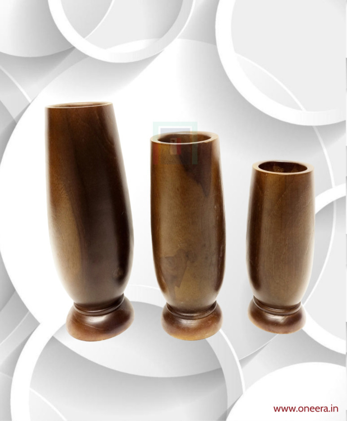 Oneera Wooden Stylish Flower vases
