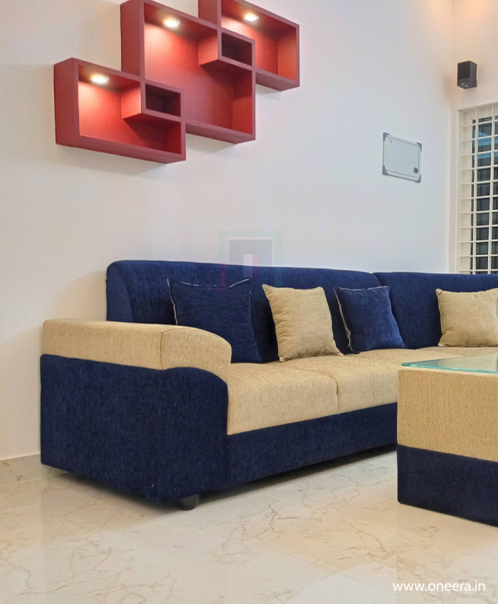 Oneera Bluemoon Luxury Sofa set 3+2+1 corner with coffee table